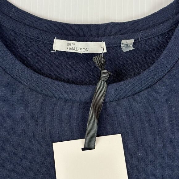 89th & Madison Women Blue Dressy Sweater SMALL NWT 2 for 1 - Picture 8 of 11